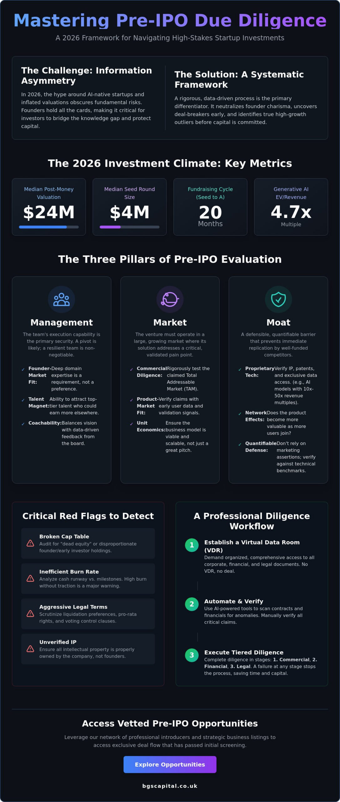 How to Perform Due Diligence on a Startup: A Guide for Sophisticated Investors
